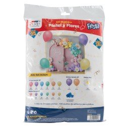 GLOBO FAST EN SET FSZ030 PASTEL Y FLORES (30)
