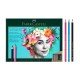 SET FABER CASTELL DIBUJO 210052 POLYCROMOS +4 GRAFITO MATTE