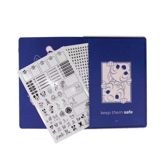 LIBRETA MOOVING 1246253 TD RAYADO 96H MICKEY AND FRIENDS (2X12)