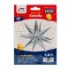 GLOBO FAST DECORATIVO 26" ESTRELLA PLATEADO (300)