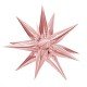 GLOBO FAST DECORATIVO 26" ESTRELLA ROSADO (300)