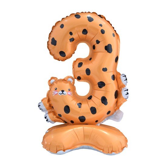 GLOBO FAST NUMERO 3 LEOPARDO