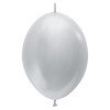 GLOBO SEMPERTEX LOL 12 BX50 SATIN PLATA (30)