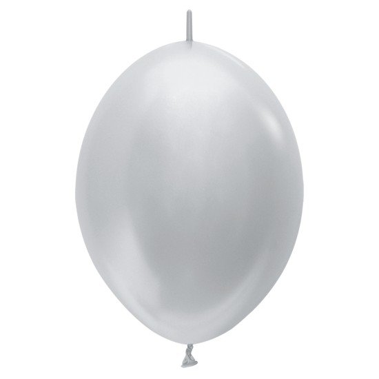 GLOBO SEMPERTEX LOL 12 BX50 SATIN PLATA (30)
