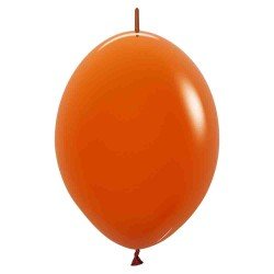 GLOBO SEMPERTEX LOL 12 BX50 FASHION NARANJA COBRIZO (30)