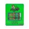 CRAYON DE MADERA PRIMAVERA FERXXO 14465 12COL CAJA METALICA (36)