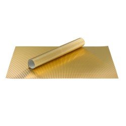 CARTON CORRUGADO FAST 8452 45.5X61CM METALICO DORADO