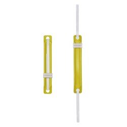 FASTENER PLASTICO FAST BX10 AMARILLO