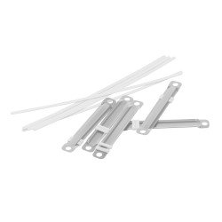 FASTENER PLASTICO FAST BX10 BLANCO