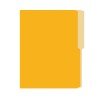 FOLDER FLASHFILE CARTA BX5 AMARILLO ORO