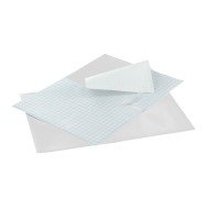 FORROS ADHESIVOS FAST 25X35CM BX5 8810 TRANSPARENTE