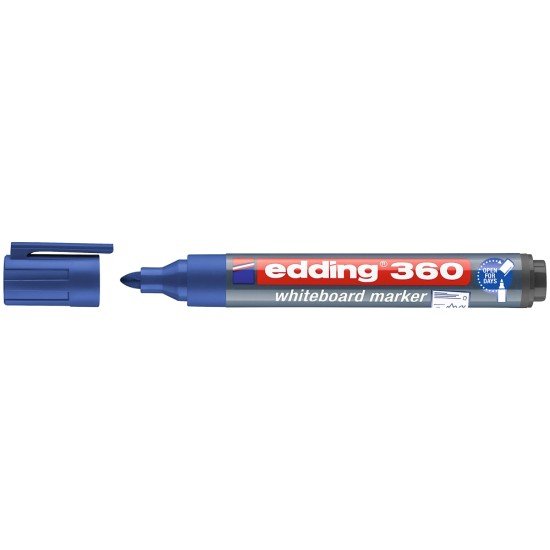MARCADOR EDDING DE PIZARRA 360 BX1 AZUL