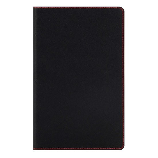 LIBRETA EMPASTADA FAST 96H WINNER NEGRO CON ROJO (40)