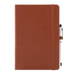 LIBRETA DIDEX 96H GRANDE 21BL KALIPO CUERO/MARRON (48)