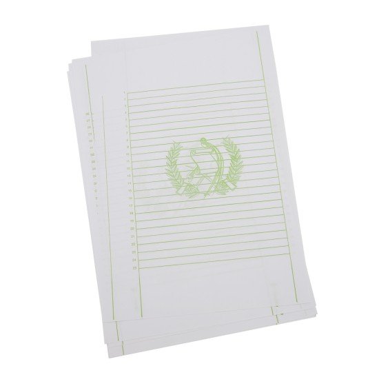 PAPEL ESPAÑOL NUMERADO 80G BX25 OFICIO