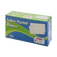 SOBRE BLANCO FAST BX25 POSTAL BOND