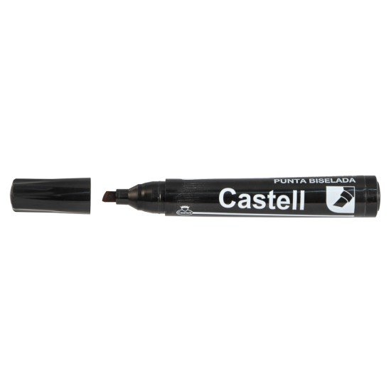 MARCADOR CASTELL PERMANENTE  BX1 NEGRO