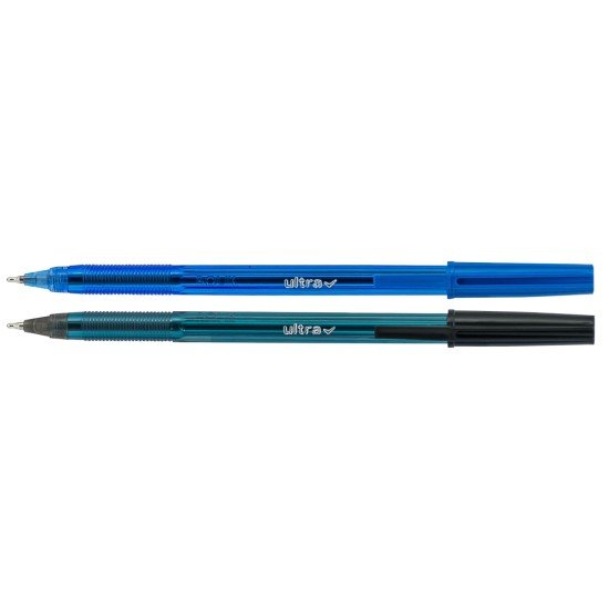 BOLIGRAFO BOLIK ULTRA MEDIANO BX2 NEGRO AZUL