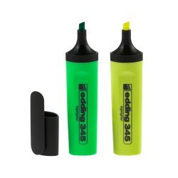 RESALTADOR EDDING 345 BX2 AMARILLO VERDE