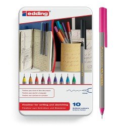 MARCADORES EN ESTUCHE EDDING 55 RAPID 10C