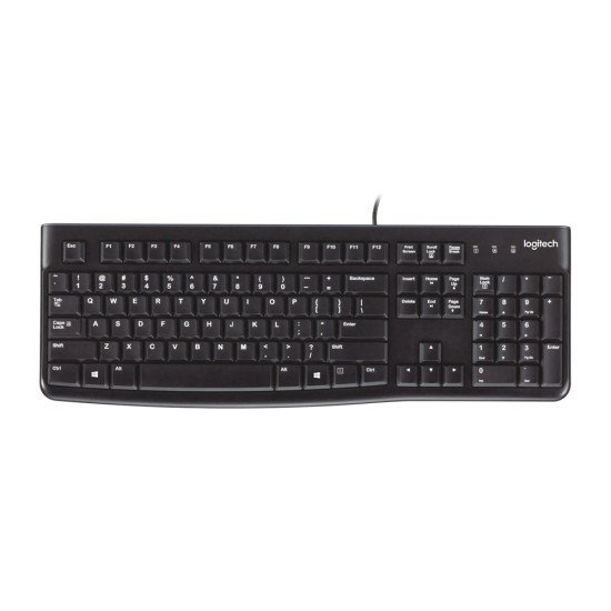 TECLADO LOGITECH K120 USB BLACK