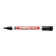 MARCADOR EDDING PERMANENTE 404 EXTRA FINO BX1 NEGRO
