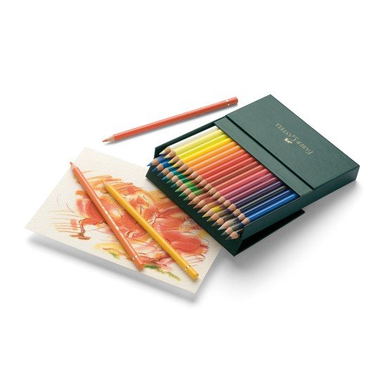 CRAYON DE MADERA FABER CASTELL POLY 110038 36 COL CUERO