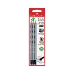 LAPIZ FABER CASTELL 117298 GRIP BX3 HB