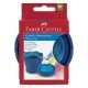 VASO FABER CASTELL CLIC 181510 PARA PINCELES COLORES