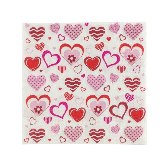 SERVILLETAS DECORADAS PX5 DISEÑOS VARIOS