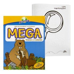 LIBRO PARA COLOREAR MEGA 14288 TRAZOS Y COLORES 160 PAG (92)