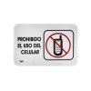 SEÑALIZACION SABLON 7927 22.8X15.2CM PROHIB USO DE CELULAR