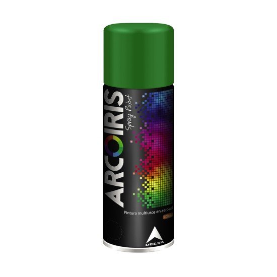 PINTURA EN SPRAY ARCOIRIS D0037 400ML VERDE 