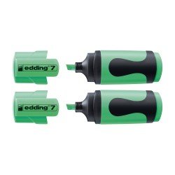 RESALTADOR EDDING 7 MINI BX2 VERDE