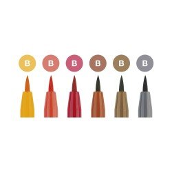 MARCADORES EN ESTUCHE FABER CASTELL 167157 MANGA 6C SHONEN
