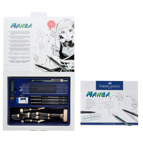 SET FABER CASTELL 167152 MANGA (RAPIDOGRAFOS+MANIQUI)