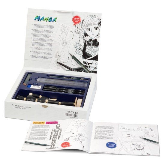 SET FABER CASTELL 167152 MANGA (RAPIDOGRAFOS+MANIQUI)