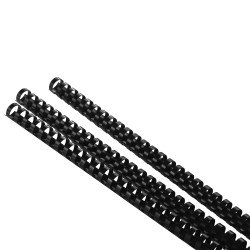 ESPIRALES FAST NEGRO CX5 19MM (3/4") PARA 140H 38 ANILLOS