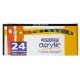 PINTURA ACRILICA GRADUATE 22ML 024 ESTUCHE 24 COLORES