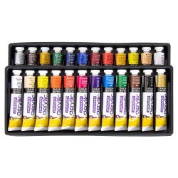 PINTURA ACRILICA GRADUATE 22ML 024 ESTUCHE 24 COLORES