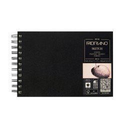 SKETCH BOOK FABRIANO 28014660 80H 110G 5.75X8.25" ESBOZO(5)