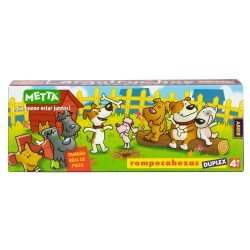 ROMPECABEZAS METTA 1093 LARGUIRUCHOS PERROS Y GATOS
