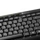 TECLADO KLIPX KCK-251S DESKMATE CON MOUSE USB BLACK