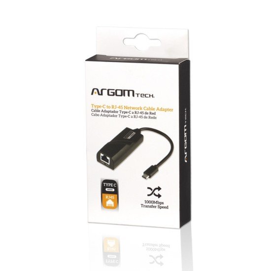 ADAPTADOR ARGOM 0062 TIPO-C A RJ45
