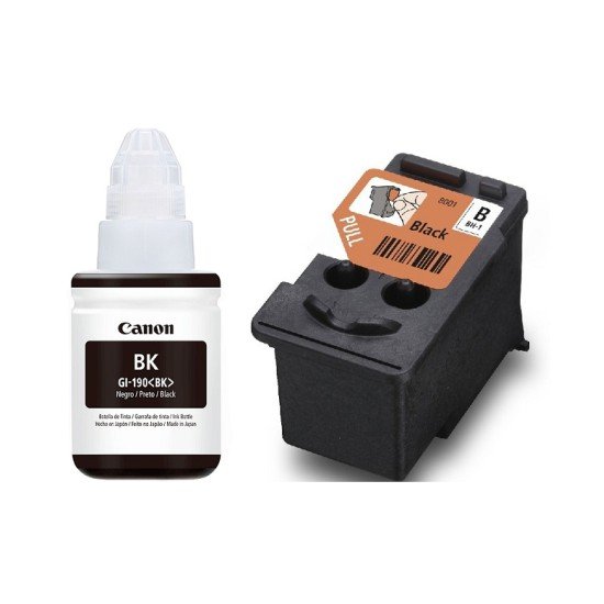 CABEZALES CANON BH-1 NEGRO+TINTA GI190 G BLACK