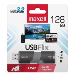 MEMORIA USB MAXELL 128GB FLIX GRIS 3.2 (10)