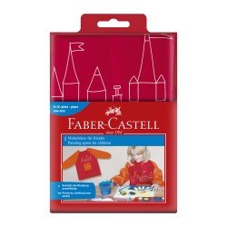 GABACHA INFANTIL FABER CASTELL 201204 ROJO