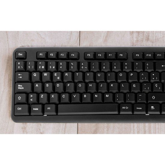 TECLADO XTECH XTK-092S ESTANDAR USB BLACK