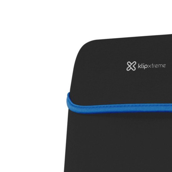 FUNDA KLIPX KNS-214BL KOLOURS PARA LAPTOP 14.1" BLACK BLUE