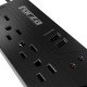 REGULADOR DE VOLTAJE FORZA FVR-1011 USB 4 SALIDAS 500W 115V